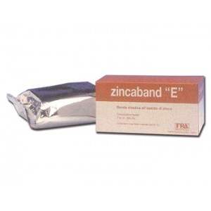 BANDAGE  ELASTIQUE  A  LA POMMADE  DE  ZINC - 10 cm  x  10 m
