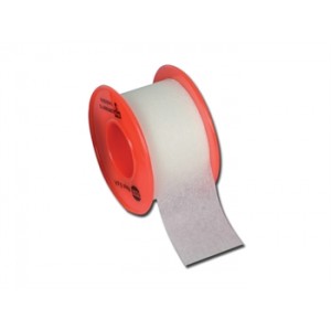ROLEAUX DE SPARADRAP EN PAPIER NON TISSE - h 25 mm x 9,14 m