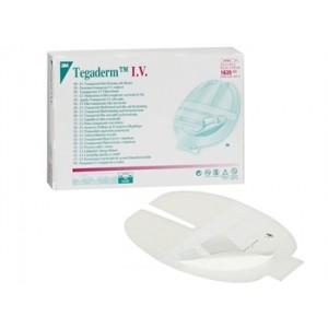 3M TEGADERM™ I.V. – 8.5  x  10.5 cm - avec bandelettes de fixation