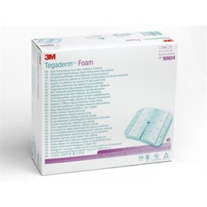 3M  TEGADERM™  FOAM – 9  x  9 cm - non adhésif