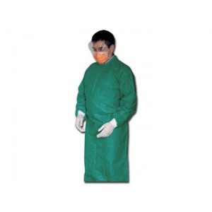 BLOUSE  JETABLE  -  stérile  -  vert