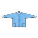VESTE NON TISSE AVEC BOUTON - L
