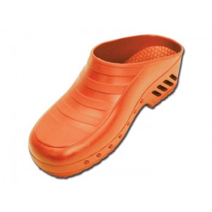 SABOTS  PROFESSIONNELS  GIMA  -  EMPEIGNE SANS TROUS - 42 - 43 - orange