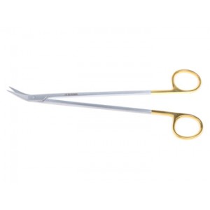 CISEAUX DEBAKEY  POTTS  SMITH  -  23 cm - angle 45°