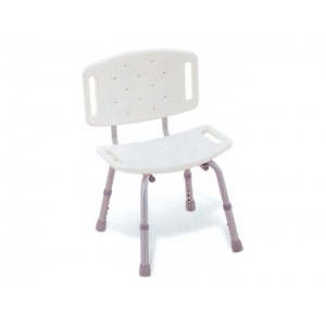 CHAISE  DE  DOUCHE -  avec dossier