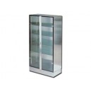 ARMOIRE EN VERRE- INOX