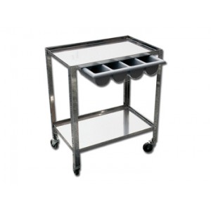 CHARIOT  EN  INOX