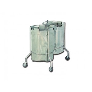CHARIOT  DOUBLE  À  LINGE  SALE