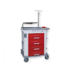 CHARIOT  D'  URGENCE  AURION  -  rouge
