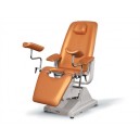 FAUTEUIL GYNÉCOLOGIQUE PROFESSIONNEL GYNEX-abricot métalisé