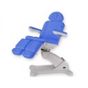 FAUTEUIL ÉLECTRIQUE DE PODOLOGIE - 3 moteurs - bleu