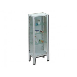 ARMOIRE  -  1  porte  -  verre  tempéré