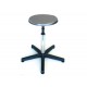 TABOURET - siège inox, sur pieds