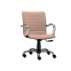 FAUTEUIL ELITE DOSSIER BAS - skai - beige