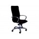 FAUTEUIL ELITE DOSSIER HAUT - skai - noir