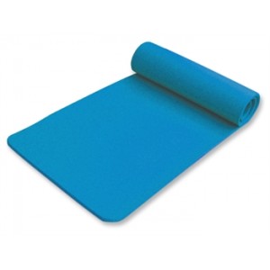 TAPIS   POUR  EXERCICES   180x60xh1,6 cm - bleu clair
