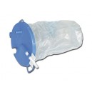 RÉCIPIENT JETABLE 2 l AVEC COUVERCLE pour 28272