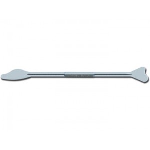 SPATULE  D' AYRE  B  -  plastique  -  stérile