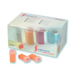 AIGUILLE DE SECURITE G22 SURGILANCE - lancettes automatiques