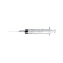 SERINGUES 3 PIÈCES AVEC AIGUILLE 21G - 20 ml CL Excentrique