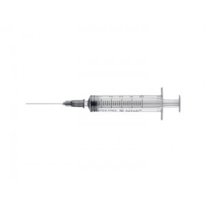 SERINGUES 3 PIÈCES AVEC AIGUILLE 21G - 5 ml CL Central