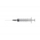 SERINGUES 3 PIÈCES AVEC AIGUILLE 21G - 5 ml CL Central