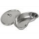 CUVETTE HARICOT INOX SANS COUVERCLE - 309x149x59 mm