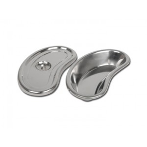 CUVETTE HARICOT INOX AVEC COUVERCLE - 247x122x43 mm