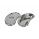 CUVETTE HARICOT INOX AVEC COUVERCLE - 247x122x43 mm