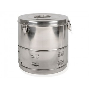 TAMBOUR INOX 290x290 mm