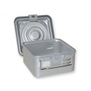 RÉCIPIENT ÉTANCHE AVEC VALVE petit h 150 mm - gris