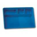 PLATEAU À ALVÉOLES 270x180x41 mm - plastique