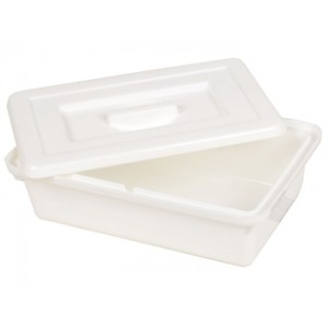  PLATEAU INSTRUMENTS AVEC COUVERCLE 220 x 150 x 70 mm - plastique