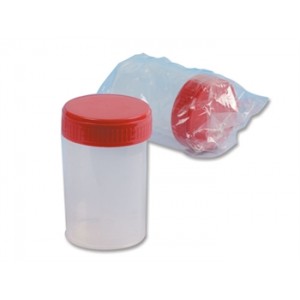 RÉCIPIENT URINE 60 ml - salle blanche ISO 8