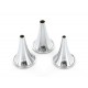 SET DE 3 SPÉCULUMS AURICULAIRES DE HARTMANN 4-5-6 mm