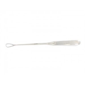 CURETTE UTÉRINE  SIMS  -  POINTUE  -  9 mm - 26 cm
