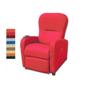 FAUTEUIL BETTY 1 moteur - rouge 11