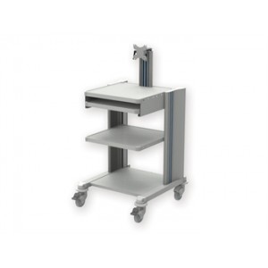 CHARIOT PRO CART-2 tablette,support pour clavier et moniteur