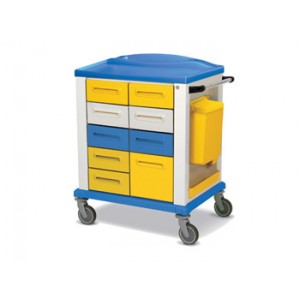 CHARIOT DE BASE - standard avec 8 tiroirs