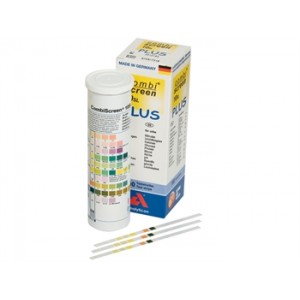 BANDELETTES URINAIRES ANALYTICON COMBI SCREEN PLUS  11 paramètres (pour tests visuels et analyseurs)