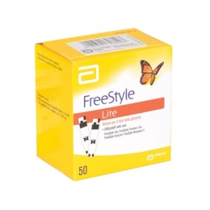 BANDELETTES GLUCOSE ABBOTT FREESTYLE LITE  boîte de 50 pcs.