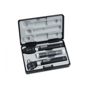 TROUSSE OTO OPHTALMOSCOPE A F.O. SIGMA avec 2 poignées  mallette