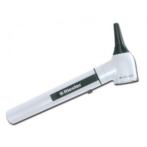 OTOSCOPE F.O. E SCOPE  DEL 3.7V  blanc dans un étui rigide
