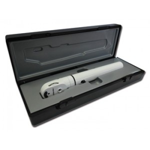 OPHTALMOSCOPE F.O. E-SCOPE  DEL 3.7V  blanc dans un étui rigide