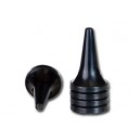 SPÉCULUMS AURICULAIRES JETABLES - Heine/Kawe - Ø 2,5 mm - noir