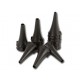 SPÉCULUMS AURICULAIRES JETABLES - Welch Allyn - Ø 2,5 mm - noir