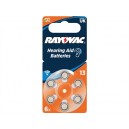 RAYOVAC 13 - PILES AUDITIVES ZINC-AIR - sans mercure