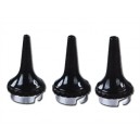 KIT DE 3 SPECULUMS AUTOCLAVABLES Ø 2,5 - 3,5 - 4,5 mm