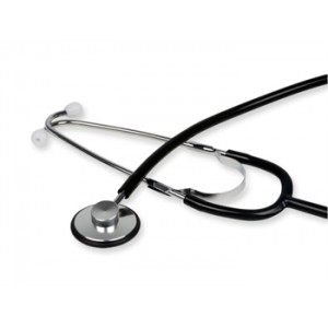 STETHOSCOPE TRAD TETE SIMPLE  noir
