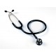 STÉTHOSCOPE CLASSIC TÊTE DOUBLE - pédiatrique - noir